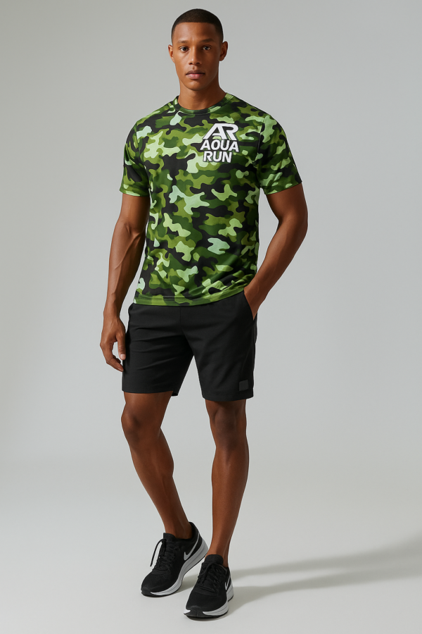 AquaRun Camo Performance Tee